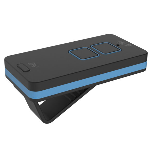 TRANSMISSOR ZAP 2 BOTONES (NEGRO/ AZUL)